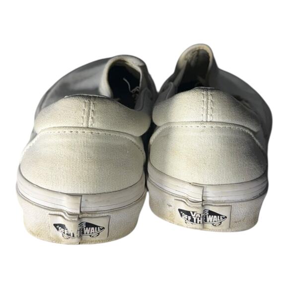 Vans Classic Slip On True White Slip On Sneakers Women’s Size 7 Skater Sneakers - Picture 5 of 8